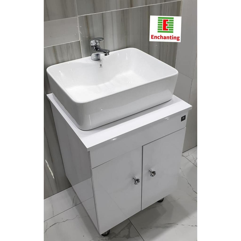 whss- Wastafel Kabinet Pvc Europe Enchanting N802 White