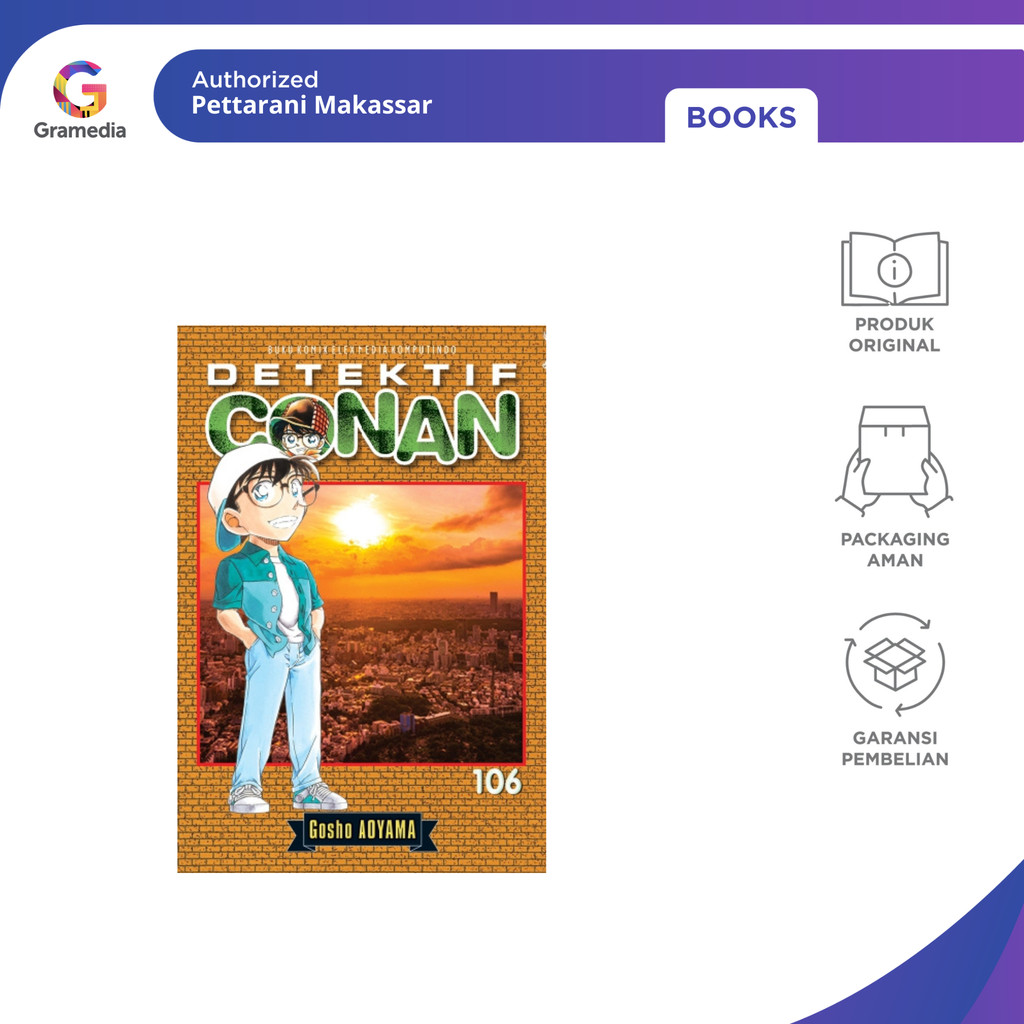 Gramedia Pettarani - Comic Detektif Conan 106
