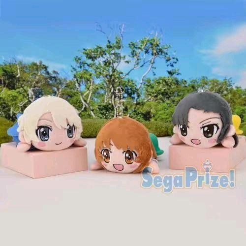 Girls Und Panzer Katyusha, Anchovy, And Mika Nesoberi Plush Original Dolls Toys