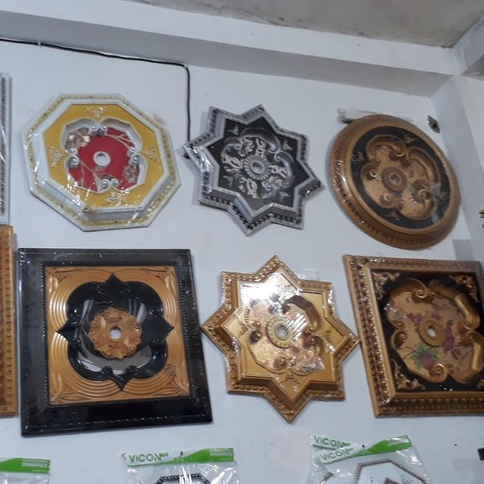 ORNAMEN LAMPU PVC / ORNAMEN PVC / 60 X 60