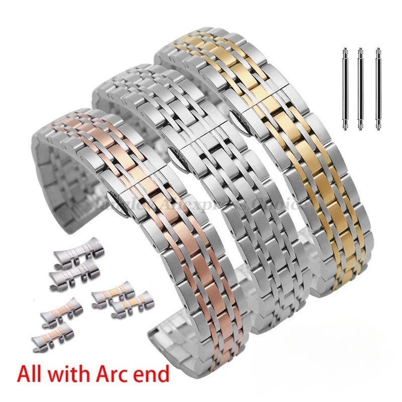 Stainless Steel Wacth Strap For Tissot For Citizen For Armani Strap Watch Band
