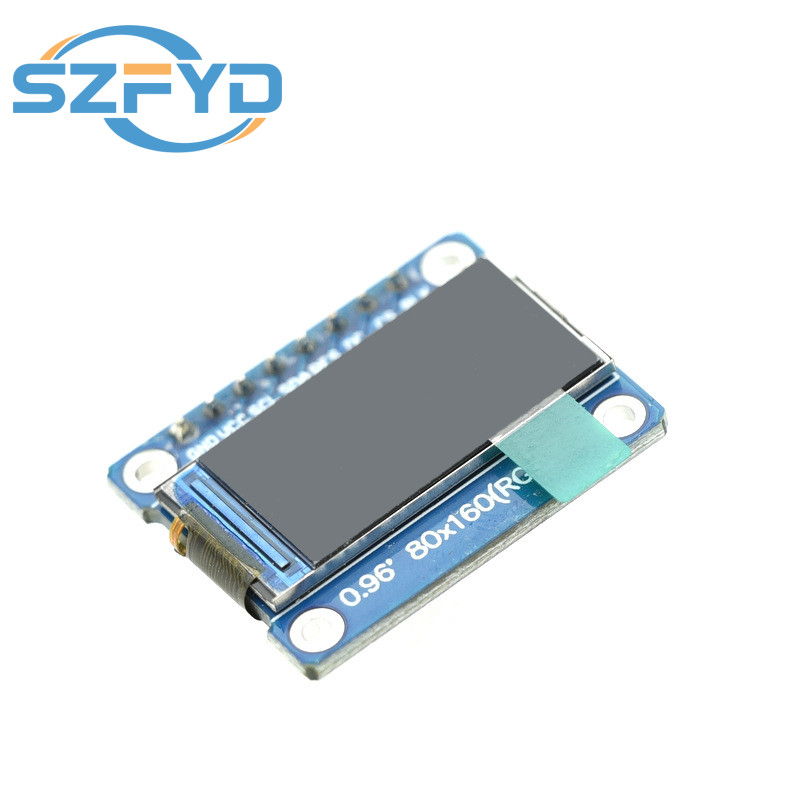 0.96 Inch Ips Display Oled Module For Arduino 80*160 65K Colorful Rgb Tft Lcd Board St7735 St7735