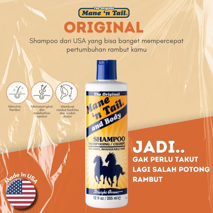 dd6w- Original Mane 'N Tail Shampoo And Body 355 Ml / Sampo Kuda / Shampoo Kuda Mane N Tail