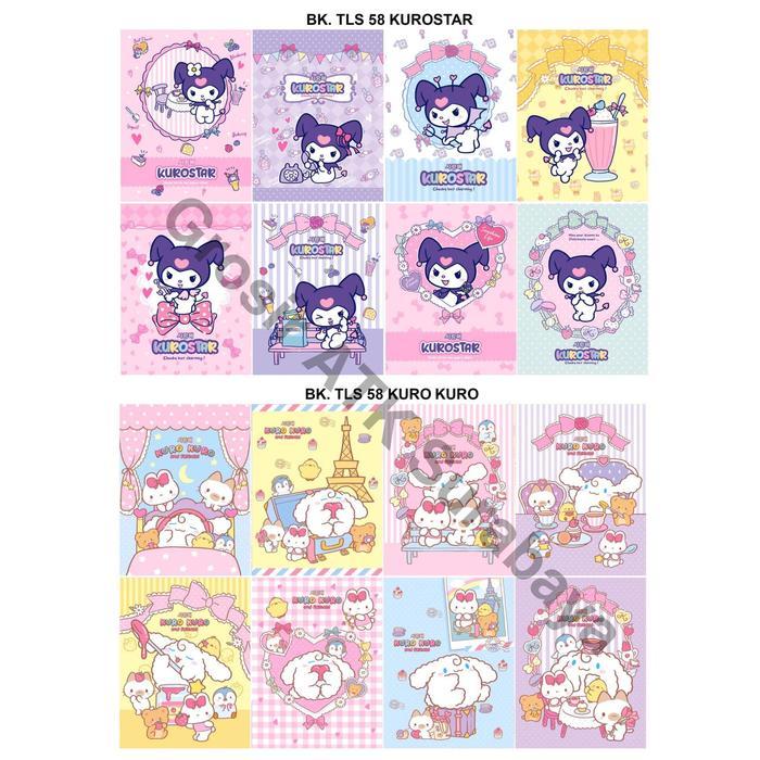 ( DAPAT 10 BUKU ) BUKU TULIS PAPER STAR 58 / ( 1 PAK / PACK ) Buku Tulis Catatan Sekolah PAPER STAR