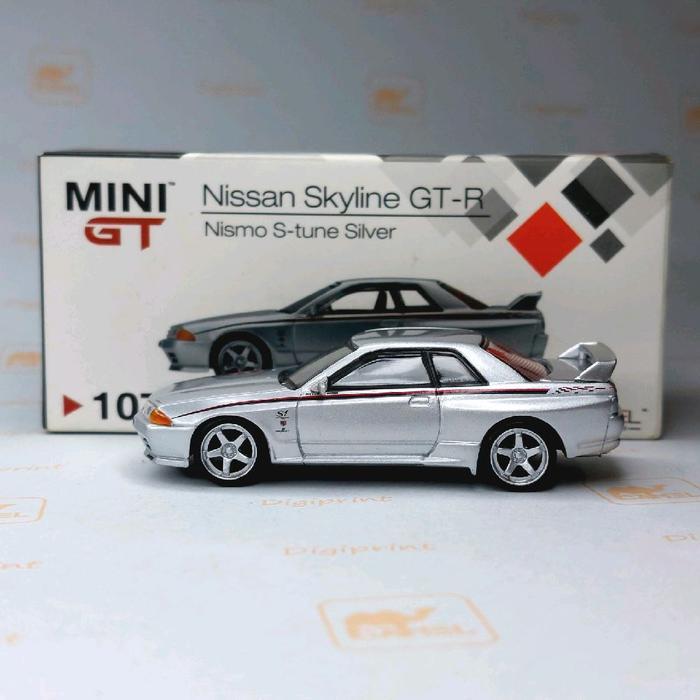 Mini GT Nissan GT-R R32 Nismo S-tune Silver