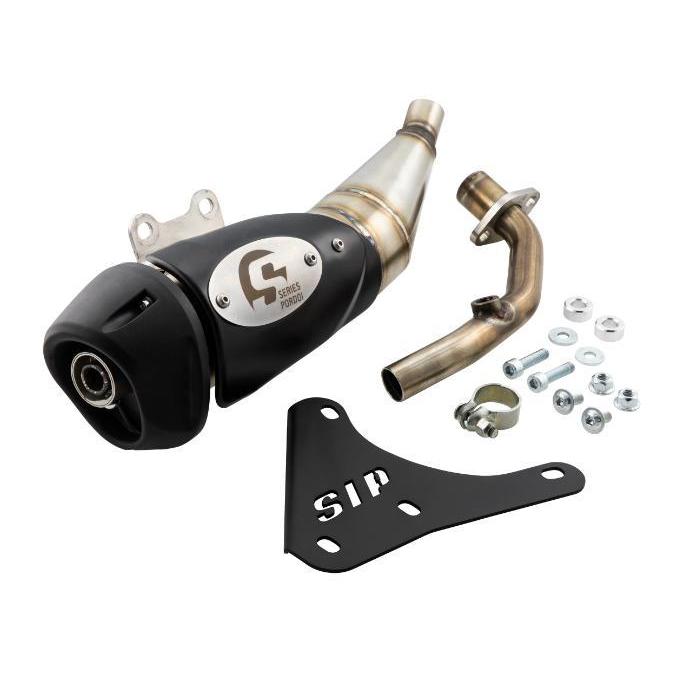 SIP PORDOI Racing Exhaust Knalpot Vespa LX S LXV Sprint Primavera 3v iget abs