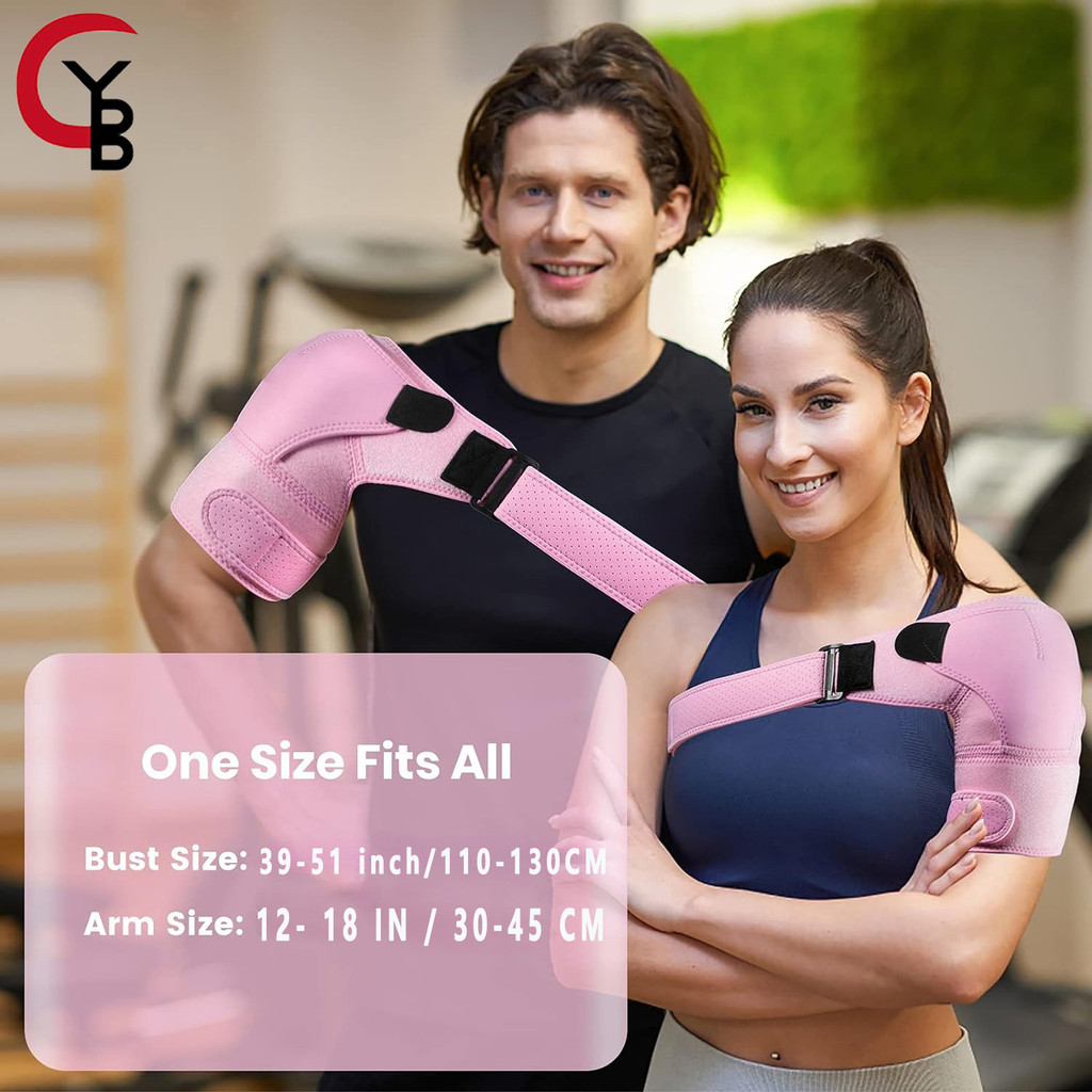 Yanbiguo Shoulder Brace For Women&Men Recovery,Adjustable Support Rotator Cuff,Ac Joint Pain