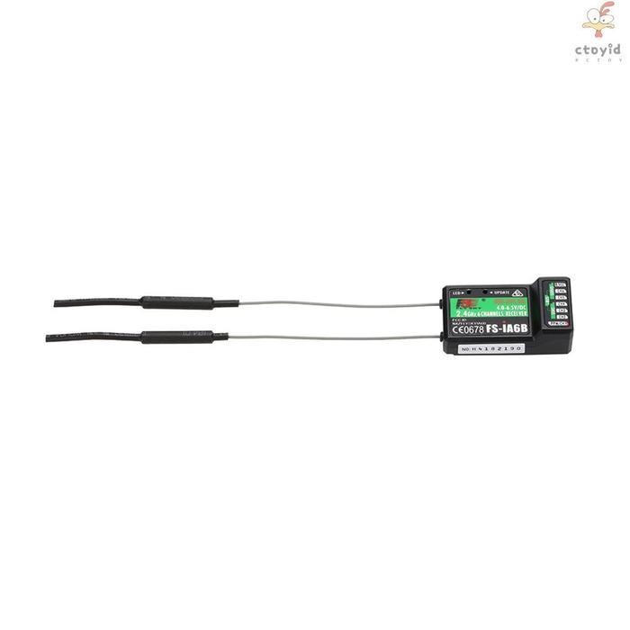 Flysky Fs-I6S 2.4G 10Ch Afhds 2A Touchscreen Transmitter Dengan