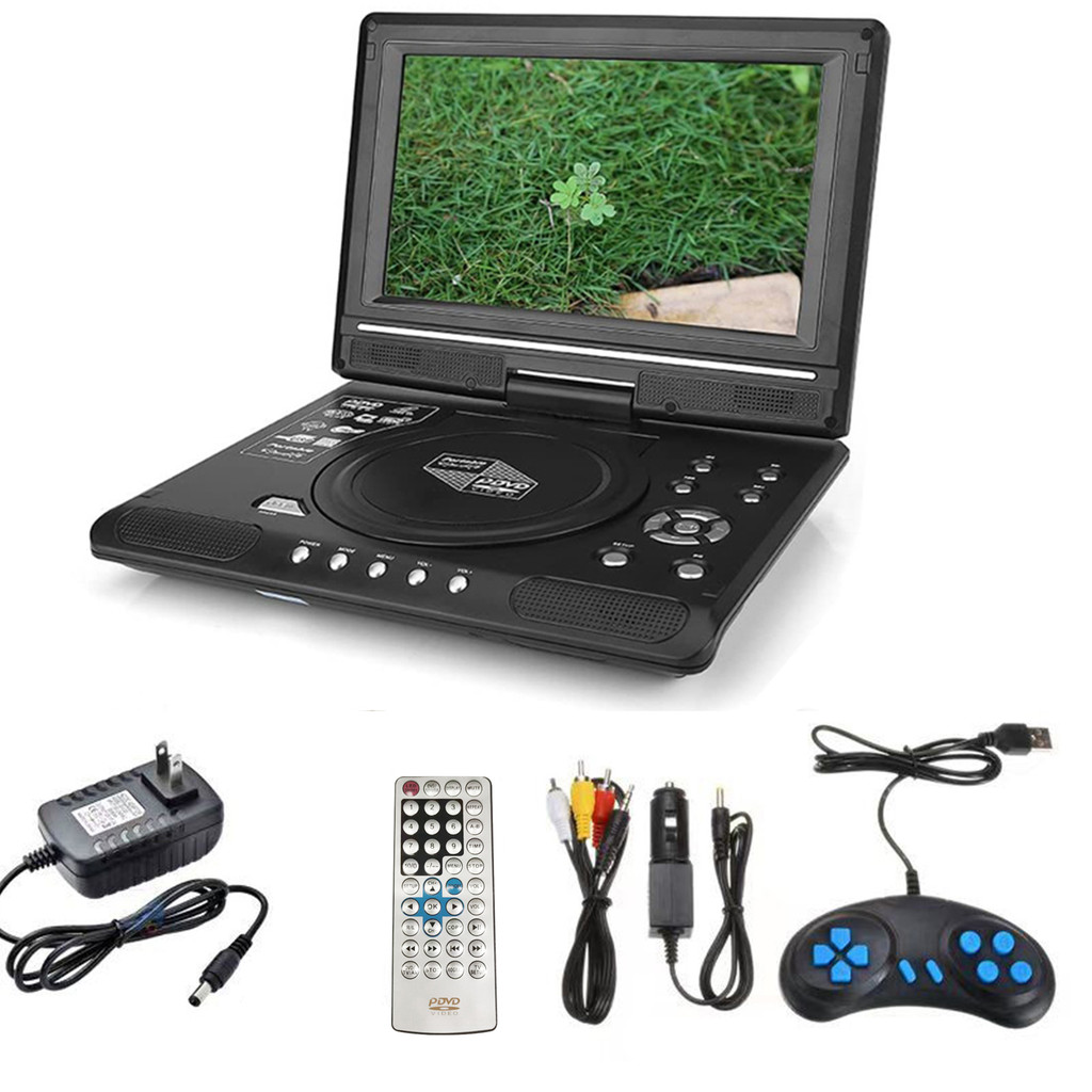 9.8Inch 16:9 Widescreen DVD player 270 LCD Screen Home Car TV DVD Player Portable VCD Compact Disc