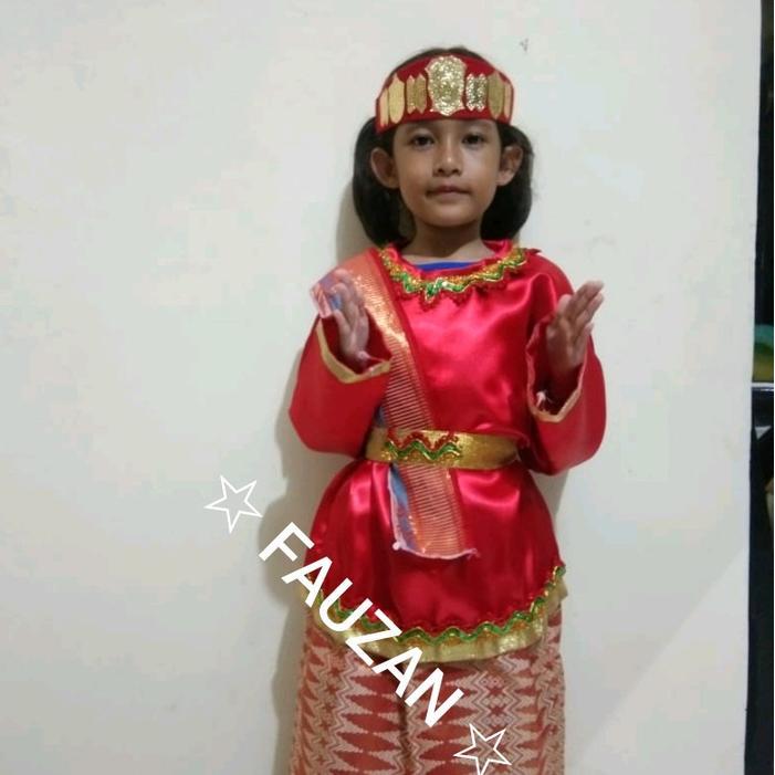 Baju Adat Batak Toba TK SD // Pakaian Adat Batak Toba