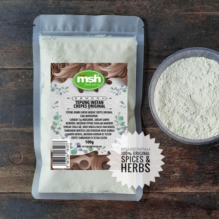Tepung Instan Crepes Original