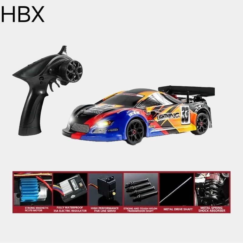 Hbx 2192 2193 2195 1:18 Scale 4Wd Electric Rc Drift Car Ready-To-Race Rtr With Controller For