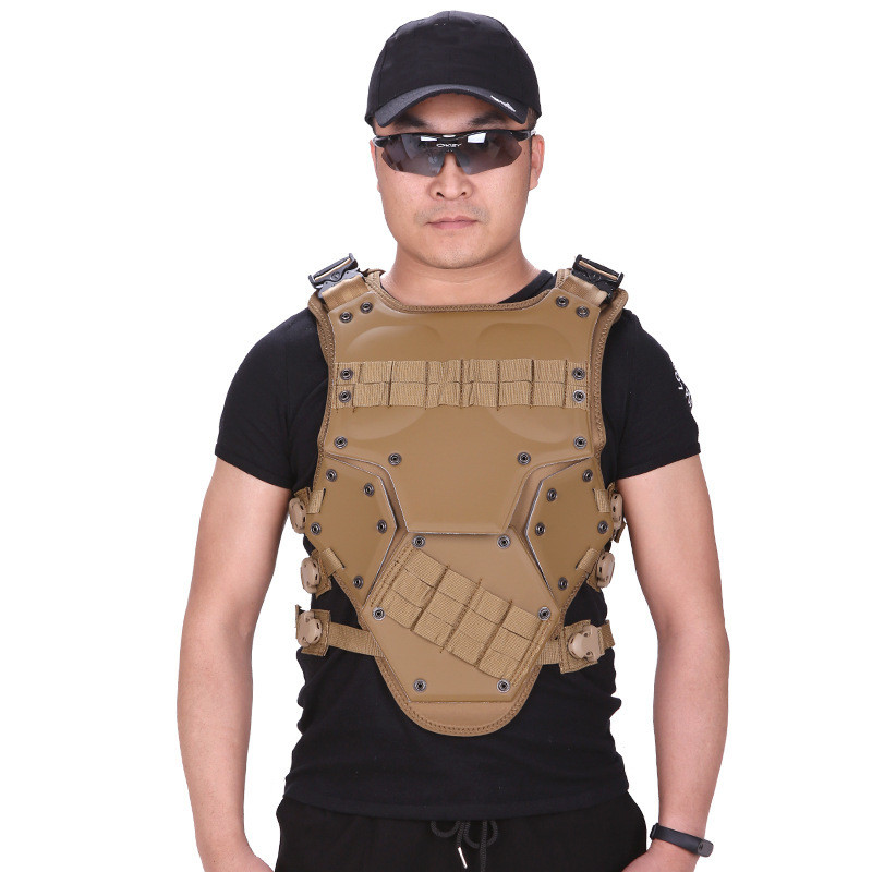 Outdoor Field Equipment CS Combat Protection Vest Hiking Battle Training Skiing Riding Special
