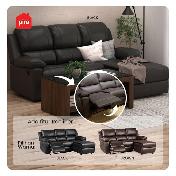 Pira - Liverpool Recliner L 3s Sofa Bed