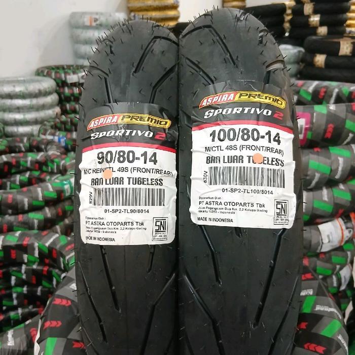 Aspira Premio Sportivo 2 Ban Matic Tubeless Ring 14