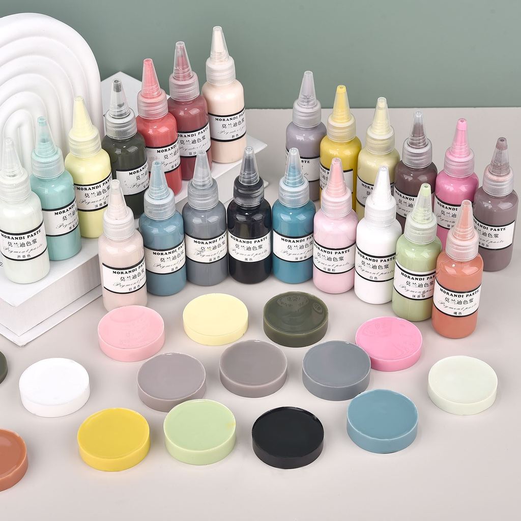 30g/Bottle Paste Pigment UV Resin Liquid Colorant Dye Ink Diffusion For Epoxy Resin Pigment Paste