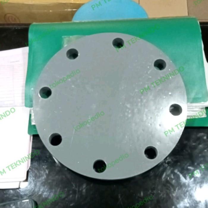Terhemat Blind Flange Pvc 4" ( Inch ) / Flange Buta Pvc Terlaris