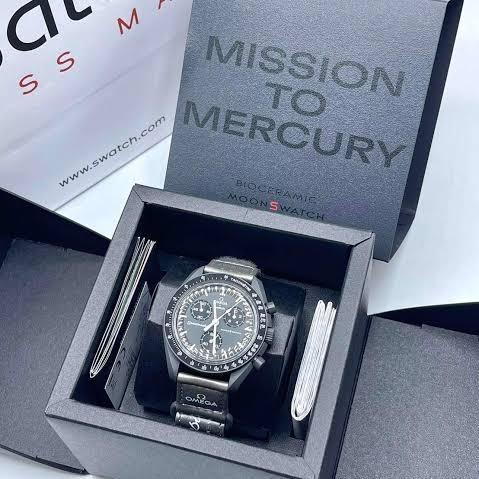 JAM MEWAH OMEGA X SWATCH BIOCERAMIC MISSION TO MERCURY