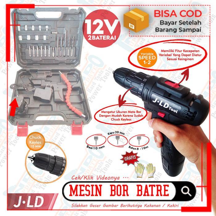 MESIN BOR CASAN BATERAI - MESIN BOR CAS CHANGER 12V