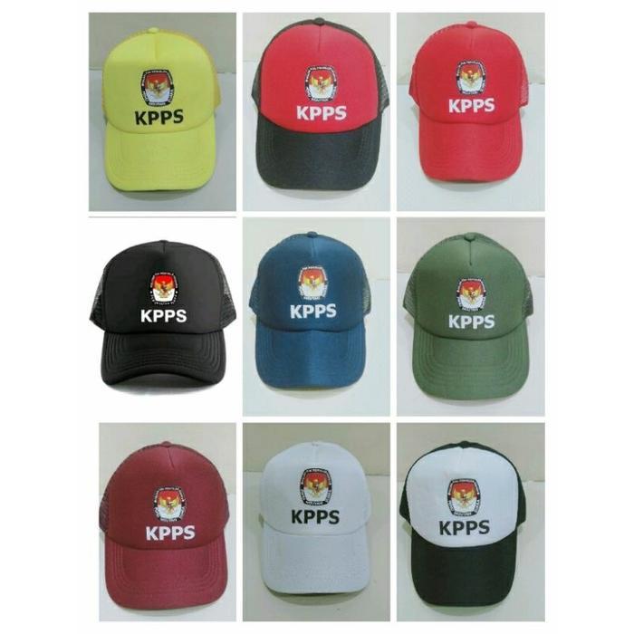 l419- Topi Kpps Pps Ppk Kpu Komisi Pemilihan Umum 2024