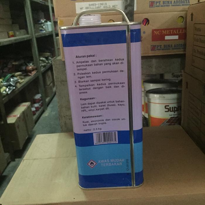 jgmh- Lem Fox Kuning Galon Biru 2.5 Kg