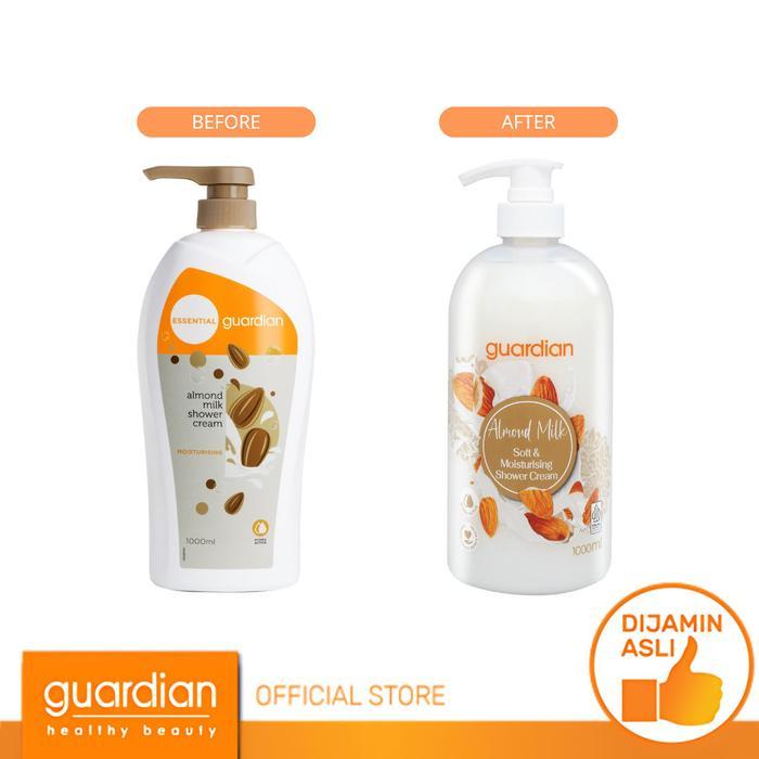 n2qm- Guardian Soft & Moist Almond Milk Shower Cream 1L