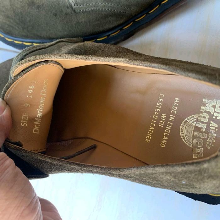 DOCMART SHOES SEPATU DR MARTENS 1461 ORINAL MADE IN ENGLAND SEPATU PANTOFEL PRIA