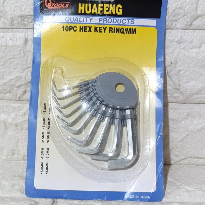 KUNCI L ISI 10PCS SET 10PC KUNCI L KECIL KUNCI L MURAH