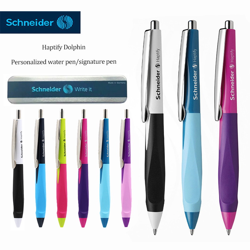 Schneider Haptify Gel Pen Dolphin Signature Pen Positive Posture Student Exam Pen Office Replaceable