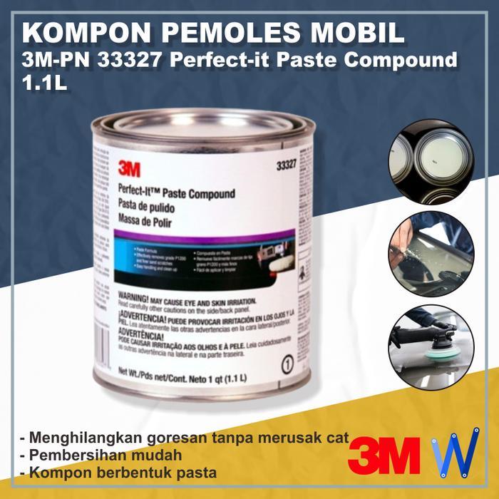3M Kompon Poles 3M-PN 33327 PERFECT IT PASTE COMPOUND Pemoles Mobil