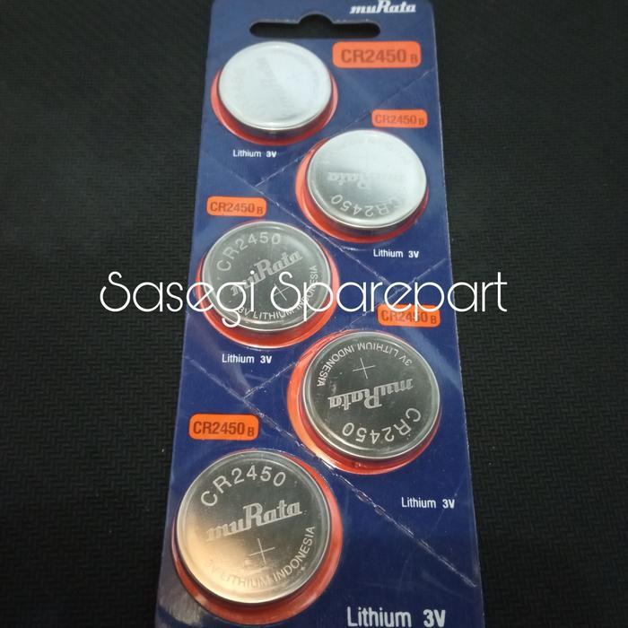 New BATRE BATERAI BATRAI BATTERY MURATA CR2450 MURATA 2450 ORIGINAL