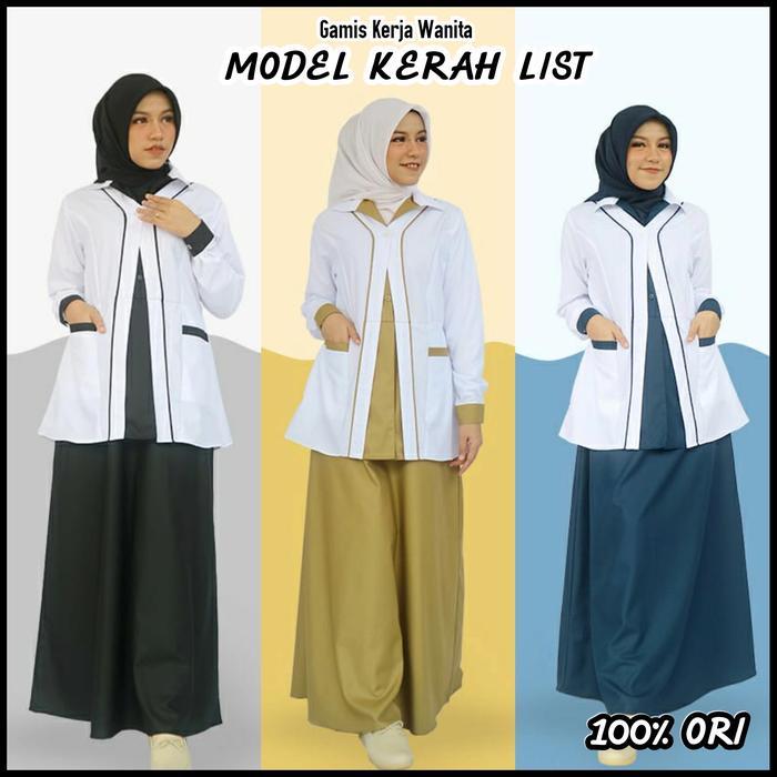 seragam kerja wanita kantor / Blazer Kerja Wanita Original