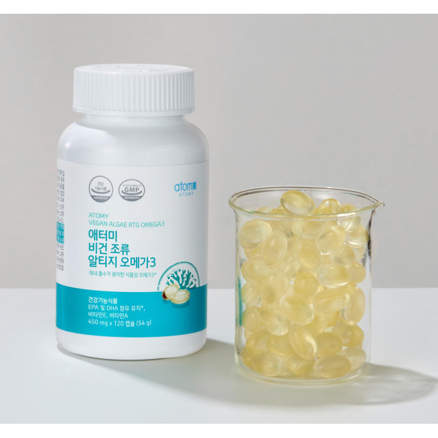 ATOMY rTG Omega 3 | Menurunkan kolesterol darah menjadi netral