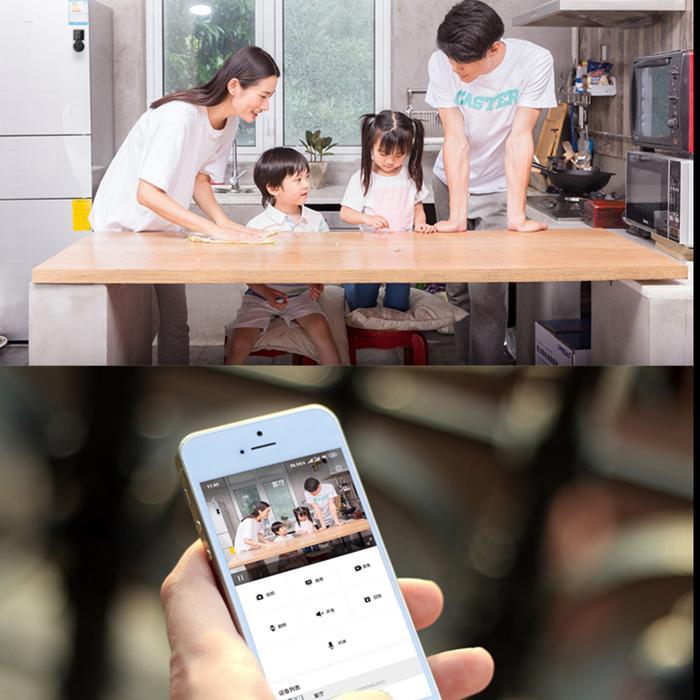 Camkey- Teknobi Spy Kamera Cctv Mini Wifi Kamera Baterai Mini Pengintai Kotak