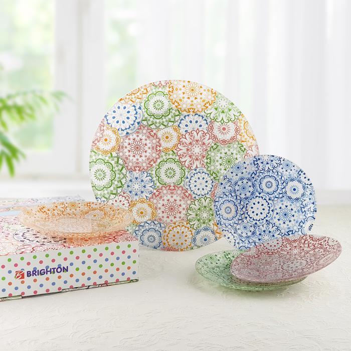 TERLARIS Brighton Plate Set Piring 5 pcs READY STOCK