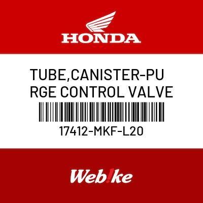 Tube, Canister-Purge Control Valve 17412-Mkf-L20 Cbr1000Rr Honda