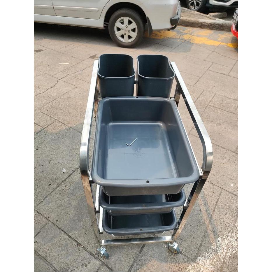 Mutu Dct-31 Dish Collecting Trolley / Troli Pengangkut Piring Kotor