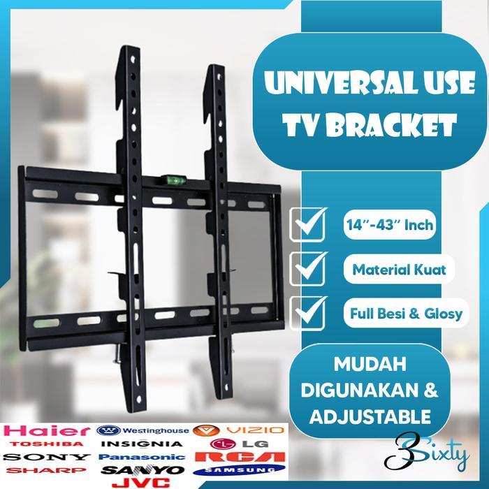 New BRACKET TV LED 14 17 19 20 22 24 27 32 40 43 Inch Universal Smart TV Digital LCD Braket