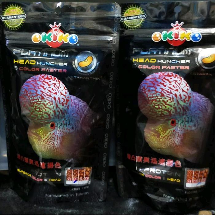 SALE Pelet Okiko Platinum Hitam, Okiko Quick Red Merah, Okiko Head Up Ijo Termurah