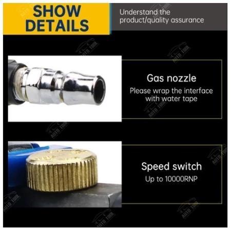 kks REAIM 15000 rpm air orbital sander Sander orbital Air sander orbital sander dewalt air sander