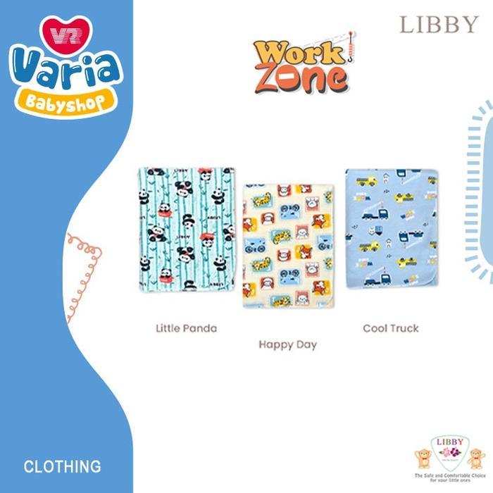 Bedong Libby Isi 3Pcs / Bedong Bayi Unisex / Bedong Kain LIBBY BABY