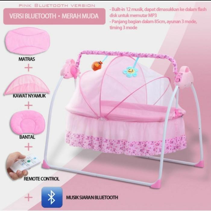 Ayunan bayi elektrik/ ayunan bayi multifungsi/ otomatis bouncer swing