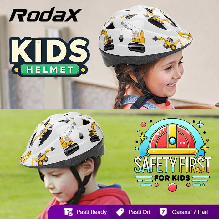 Ready Rodax Bikezilla Kids Cycling Helmet Helm Sepeda Anak Junior Cycling Helmet Toddler Helmet