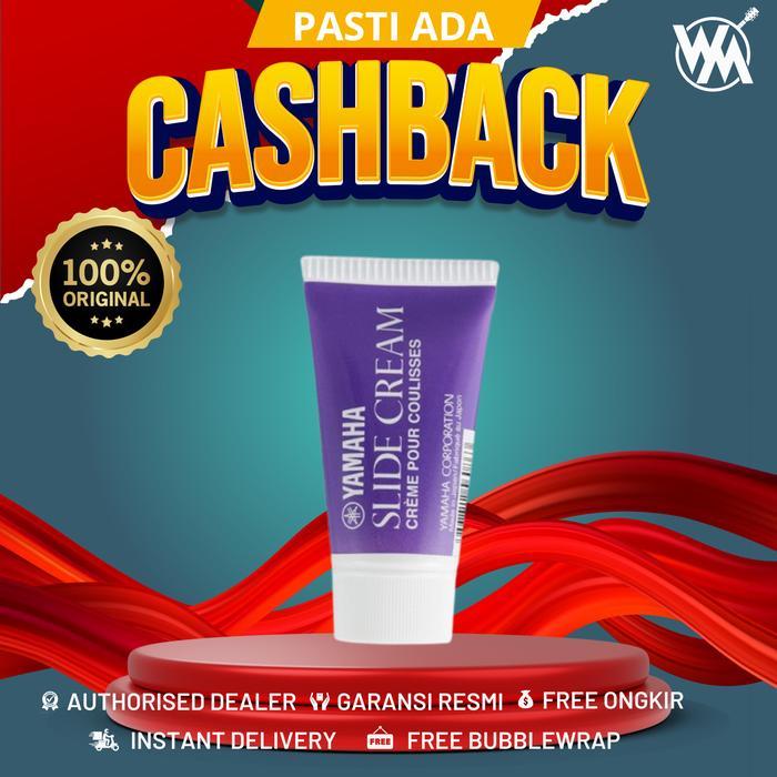 YAMAHA SLIDE CREAM TROMBONE