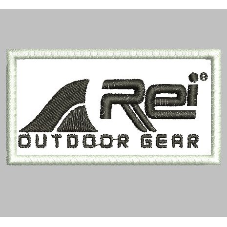 ADVENTURE PATCH BORDIR LOGO A REI OUTDOOR GEAR EMBROIDERY KOMPUTER | ADV-254