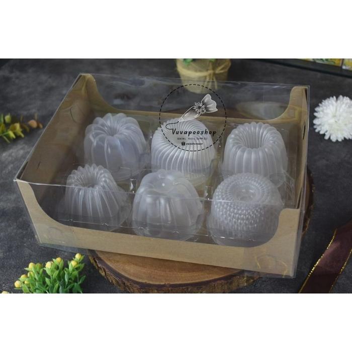 Ready Dus Mika Puding Mini Sekat 6 Dus Kemasan Puding Mini Alas