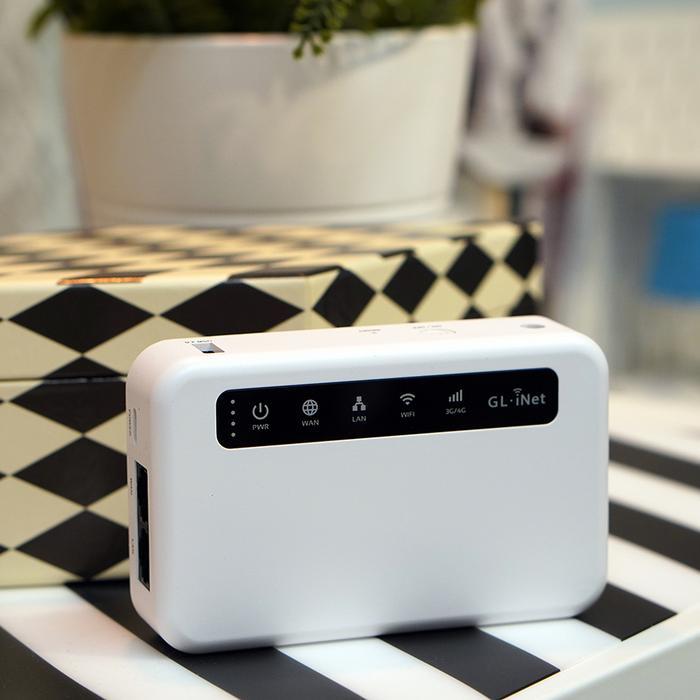 Gl.Inet Puli Gl-Xe300 4G Lte Smart Vpn Router Portable Wifi Wireless Travel Hotspot, Openwrt,