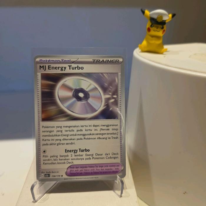 Mj Energy Turbo Energi Kartu Pokemon Tcg Indo