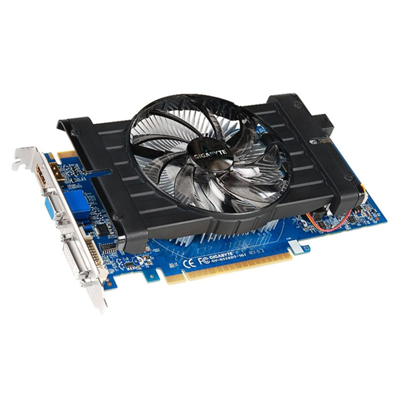 GIGABYTE GTX 550Ti 1GB Graphics Card GPU GDDR5 Video Card for nVIDIA Map  GeForce GTX550 Ti 1GD5 Car