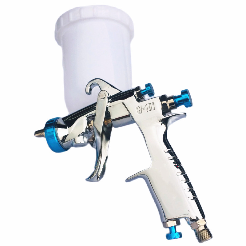 Plastic/Metal Cup SPRAY GUN W-101 Air Spray Gun Hand Manual Spray